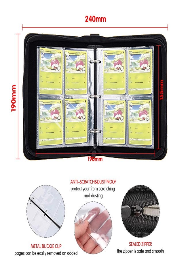 Extalas Playmat for One Piece Card Game for Two Players, 24x24 inches, with 4-Pocket Card Binder Set and 400+ Card Capacity - Image 2